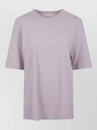 GOLDEN GOOSE COTTON JERSEY T SHIRT LOGO PATCH