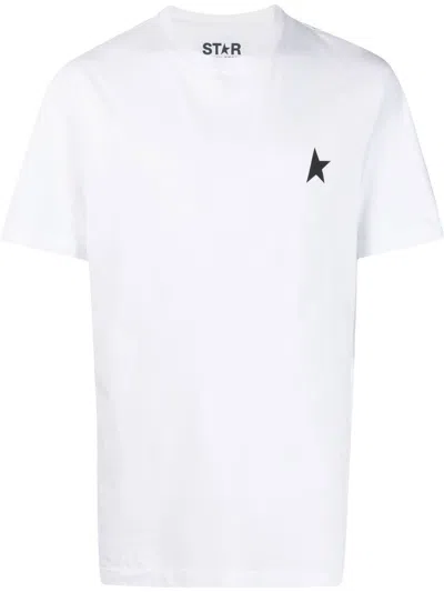 Golden Goose Cotton Jersey T-shirt In White