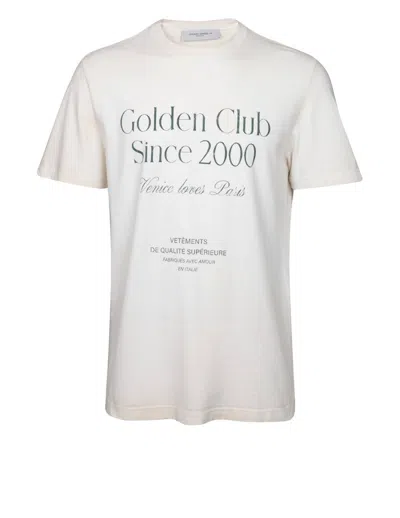 GOLDEN GOOSE GOLDEN GOOSE COTTON JERSEY T-SHIRT