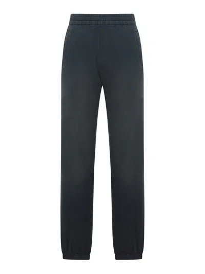 Golden Goose Cotton Jogger Pants In Black