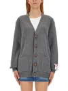 Golden Goose Darnelle Basic Cardigan In Gray