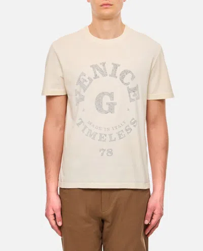 Golden Goose Cotton Regular T-shirt In White