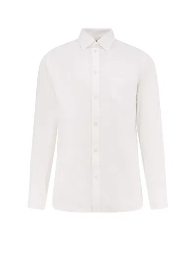 Golden Goose Cotton Shirt In White