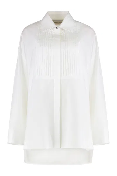 Golden Goose Cotton Shirt In White