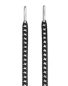 Golden Goose Cotton Shoe Laces Kit In Black