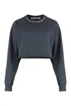 Golden Goose Cotton Sweatshirt In Gray