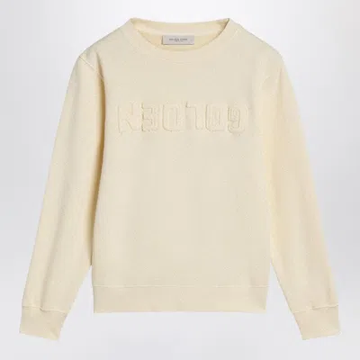 Golden Goose Cotton Sweatshirt In Neutral