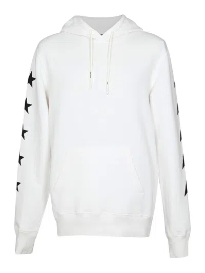 GOLDEN GOOSE COTTON SWEATSHIRT WITH PRINT