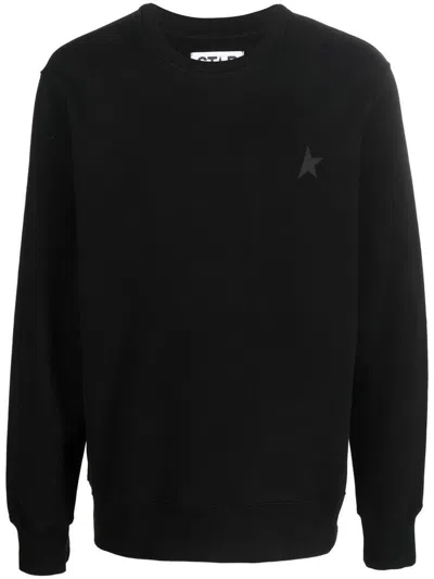 Golden Goose Logo Sweatshirt In Black