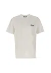 Golden Goose Logo Print Cotton T-shirt In White
