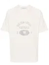 Golden Goose T-shirt Regular Stampa Vintage Football In White
