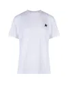 Golden Goose Cotton T-shirt With Iconic Frontal Star In 10364