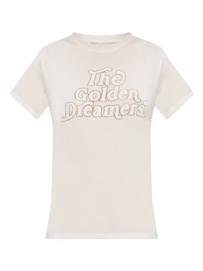 Golden Goose The Golden Dreamers Print T-shirt In Multi