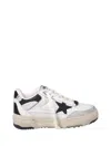 Golden Goose Forty2 Leather Sneakers With Black Star And Heel Tab Shoes In Multi