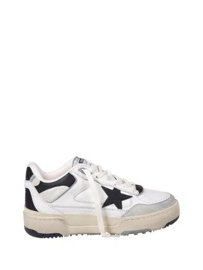 GOLDEN GOOSE GOLDEN GOOSE COW LEATHER AND SUEDE SNEAKERS