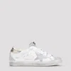 Golden Goose Woman Sneakers White Size 10 Leather In White