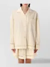 Golden Goose Texture Stripe Oversize Button-up Shirt