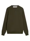 Golden Goose Deluxe Brand Logo Detailed Crewneck Jumper In Green