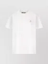 Golden Goose Star Collection T-shirt With Glittered Star On The Front In White
