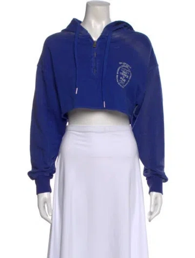 Pre-owned Golden Goose Crew Neck Sweater In Blue