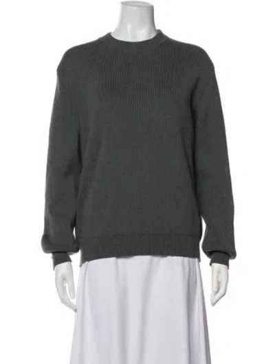 Pre-owned Golden Goose Crew Neck Sweater In Grey