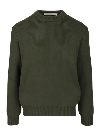 Golden Goose Crew Neck Sweater Knitwear Green