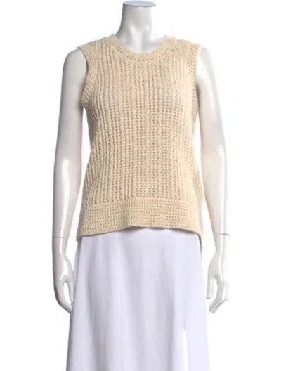 Pre-owned Golden Goose Crew Neck Sweater In Neutrals