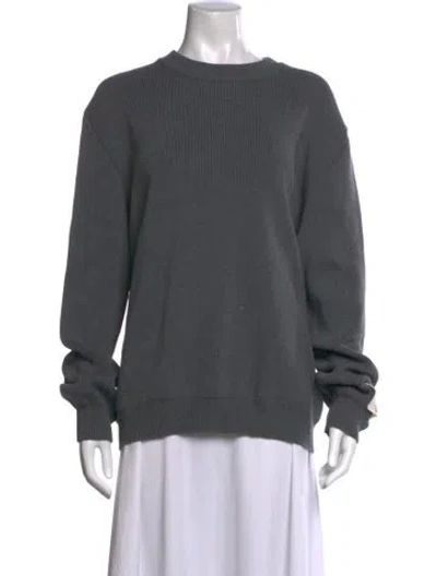 Pre-owned Golden Goose Crew Neck Sweater W/ Tags In Grey