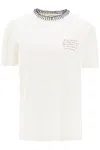 GOLDEN GOOSE GOLDEN GOOSE CREWNECK T SHIRT WITH