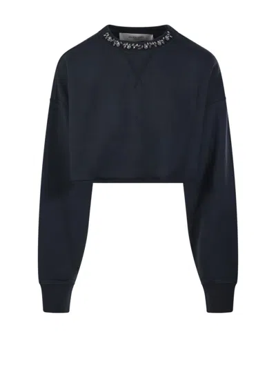 Golden Goose Cropped Crew Neck Sweatshirt