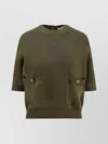 Golden Goose Deluxe Brand Button Detailed Knitted Top In Green