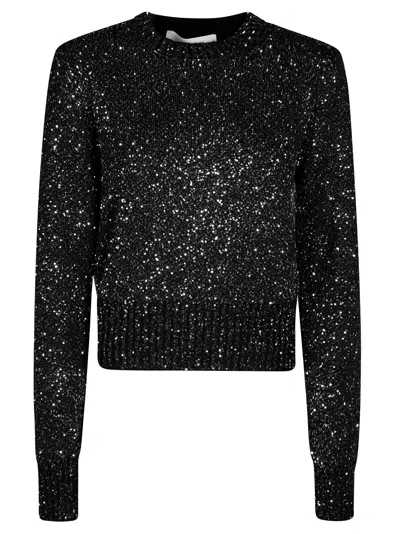 GOLDEN GOOSE GOLDEN GOOSE CROPPED KNIT NECK