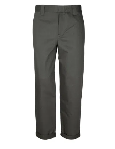 Golden Goose Cropped Straight Leg Trousers With Concealed Zip