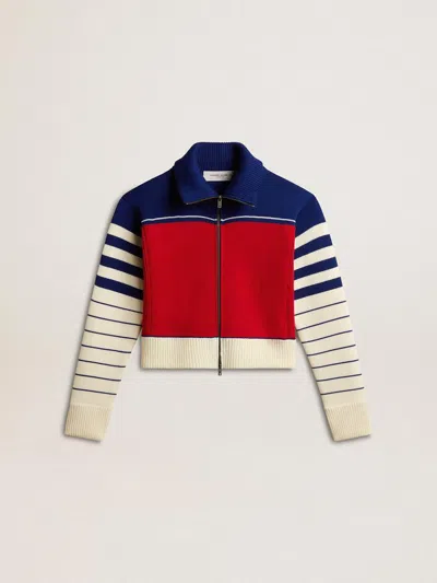 Golden Goose Cropped Wool Sweatshirt