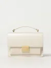 Golden Goose Venezia Small Flap Leather Crossbody Bag In 黄油色