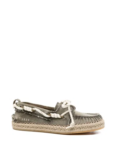 Golden Goose Cruise Espadrilles In Gray