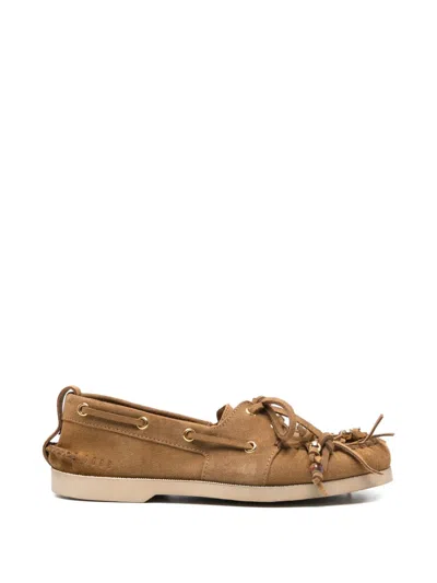 Golden Goose Cruise Tassel-detail Loafers In Brown