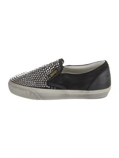 Pre-owned Golden Goose Crystal Crystal Embellishments Loafers In Multi