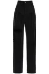 Golden Goose Denim Cotton Jeans In Black