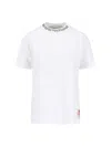 Golden Goose Short-sleeved T-shirt With Sparkling Embellishments In White