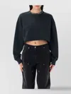 Golden Goose Golden Cropped Crewneck Sweatshirt