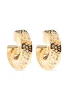 Golden Goose Crystal-embellished Earrings In Gold