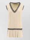 Golden Goose Organic Cotton Dress With Crystals Embellishment