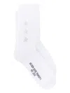 Golden Goose Crystal-embellished Socks In White