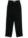 Golden Goose Crystal-embellished Trousers In Black
