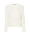 GOLDEN GOOSE CRYSTAL EMBELLISHED VIRGIN WOOL JUMPER