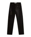 Golden Goose Crystal-embellished Wide-leg Jeans In Black