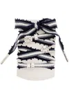 Golden Goose Crystal-embellishment Shoelaces In Blue