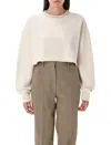 Golden Goose Crystals Cropped Sweatshirt