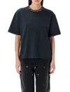 Shop Golden Goose Crystals T-shirt